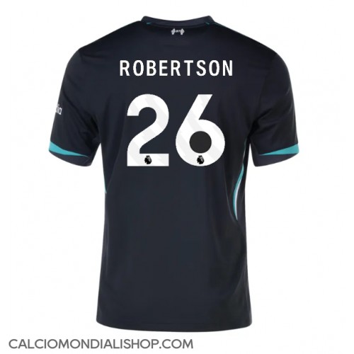 Maglie da calcio Liverpool Andrew Robertson #26 Seconda Maglia 2024-25 Manica Corta